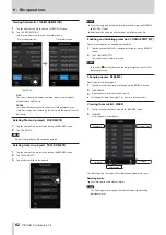 Preview for 62 page of Tascam Portacapture X8 Reference Manual