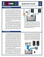 Preview for 2 page of Tascam Portastudio 2488 Application Manual