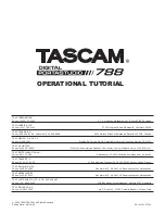 Preview for 33 page of Tascam PORTASTUDIO 788 Tutorial