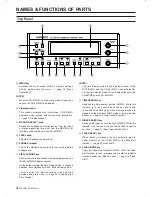 Preview for 4 page of Tascam RC-601mkII Owner'S Manual