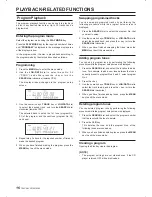 Preview for 16 page of Tascam RC-601mkII Owner'S Manual