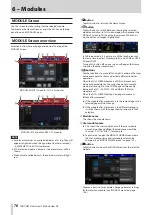 Preview for 76 page of Tascam Sonicview 16 Reference Manual