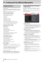 Preview for 126 page of Tascam Sonicview 16 Reference Manual