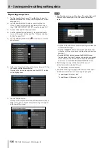 Preview for 136 page of Tascam Sonicview 16 Reference Manual