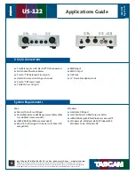 Предварительный просмотр 4 страницы Tascam US-122 Application Manual