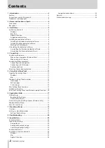 Preview for 2 page of Tascam US-1x2 Reference Manual