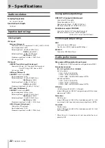 Preview for 22 page of Tascam US-1x2 Reference Manual