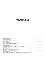 Preview for 24 page of Tascam US-1x2 Reference Manual