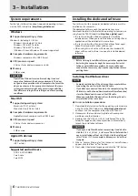 Предварительный просмотр 6 страницы Tascam us-2x2 Reference Manual