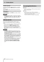 Preview for 12 page of Tascam us-2x2 Reference Manual