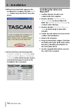 Предварительный просмотр 16 страницы Tascam US-600 Owner'S Manual