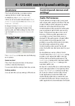 Предварительный просмотр 19 страницы Tascam US-600 Owner'S Manual