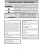 Preview for 2 page of Tascam X-48 Owner'S Manual