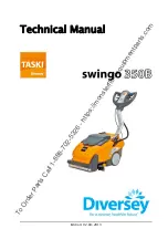 Taski swingo 350B Technical Manual preview