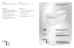 Preview for 1 page of TASSILI SCOTIA 33002596 Installation Manual