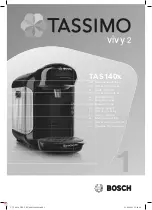 Предварительный просмотр 1 страницы Tassimo vivy 2 Instruction Manual