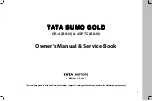 Preview for 3 page of TATA Motors SUMO GOLD Owner'S Manual & Service Manual