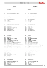 Preview for 3 page of TATA Motors TSW Series Installation, Use And Manteinance Manual