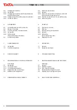 Preview for 4 page of TATA Motors TSW Series Installation, Use And Manteinance Manual