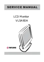 Tatung VL5A9DA Service Manual предпросмотр