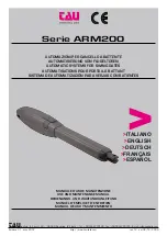 tau ARM200 Series Manual preview