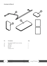 Preview for 14 page of Taurus 45 Degree Leg Press Sterling Assembly And Operating Instructions Manual