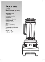 Taurus Active Professional 1500 User Manual preview