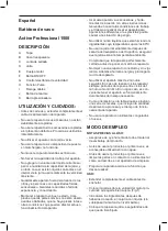 Preview for 5 page of Taurus Active Professional 1500 User Manual