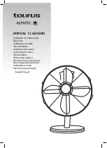Taurus ALPATEC BOREAL 12 LEGEND Manual preview