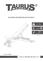 Preview for 1 page of Taurus B970 Assembly And Operating Instructions Manual