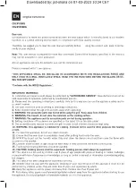 Preview for 23 page of Taurus CIG3FIXMG Instructions For Use Manual