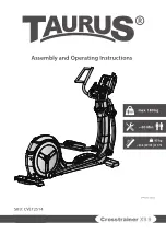 Preview for 1 page of Taurus CVET2514 Assembly And Operating Instructions Manual