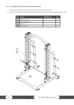 Preview for 18 page of Taurus Elite Smith Machine Assembly Instructions Manual