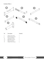 Предварительный просмотр 12 страницы Taurus Iso Shoulder Press Sterling Assembly And Operating Instructions Manual