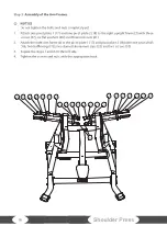 Предварительный просмотр 18 страницы Taurus Iso Shoulder Press Sterling Assembly And Operating Instructions Manual