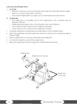 Предварительный просмотр 22 страницы Taurus Iso Shoulder Press Sterling Assembly And Operating Instructions Manual