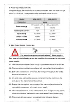 Предварительный просмотр 15 страницы Taurus MIG-250TD Operation Manual