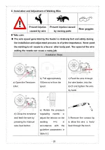 Предварительный просмотр 26 страницы Taurus MIG-350 PLUS Operation Manual