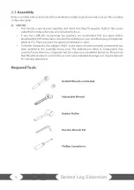 Preview for 12 page of Taurus Pro Seated Leg Extension Assembly And Operating Instructions Manual