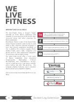 Preview for 36 page of Taurus Pro Seated Leg Extension Assembly And Operating Instructions Manual