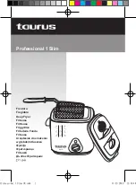 Taurus Professional 1 Slim Instructions Manual preview