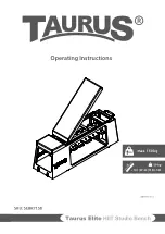 Taurus SEBR7158 Operating Instructions Manual preview