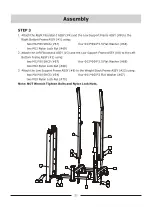 Предварительный просмотр 21 страницы Taurus WEIGHT ASSISTED CHIN/DIP COMBO IT95 Owner'S Manual