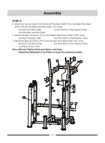 Предварительный просмотр 22 страницы Taurus WEIGHT ASSISTED CHIN/DIP COMBO IT95 Owner'S Manual