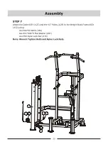 Предварительный просмотр 25 страницы Taurus WEIGHT ASSISTED CHIN/DIP COMBO IT95 Owner'S Manual