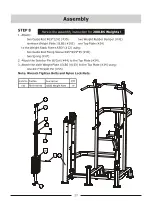 Предварительный просмотр 27 страницы Taurus WEIGHT ASSISTED CHIN/DIP COMBO IT95 Owner'S Manual