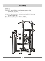 Предварительный просмотр 34 страницы Taurus WEIGHT ASSISTED CHIN/DIP COMBO IT95 Owner'S Manual