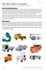 Preview for 4 page of Taylor-Dunn B 2-10 Operator'S Manual