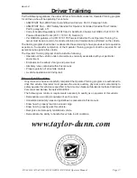 Preview for 17 page of Taylor-Dunn Bigfoot Operator'S Manual