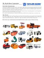 Preview for 4 page of Taylor-Dunn RE-380-36 Service And Replacement Parts Manual